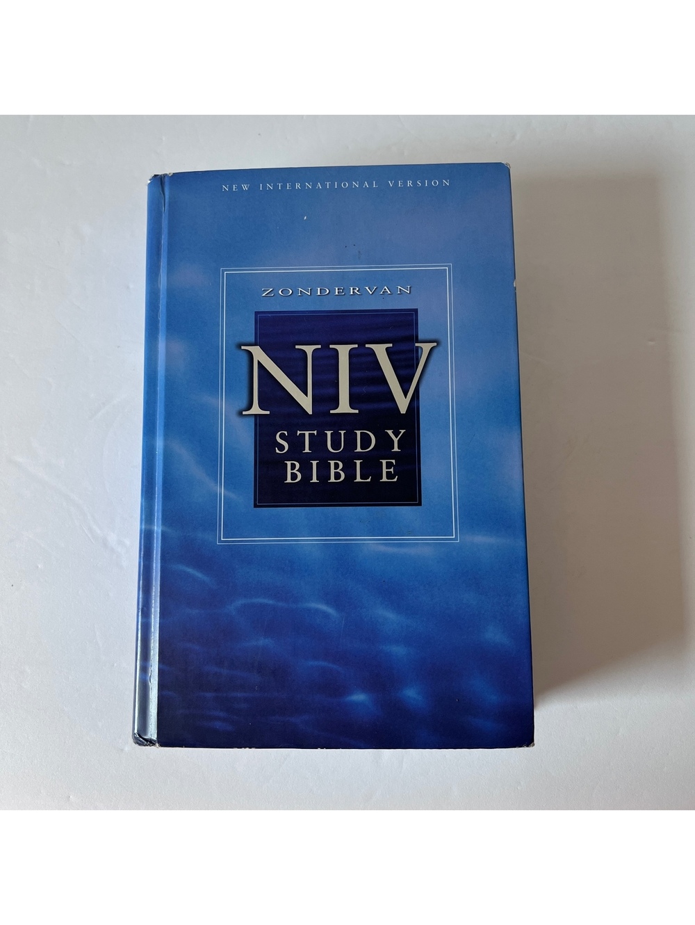 Zondervan NIV Study Bible Red Letter Personal Size Hardcover 2002 edition